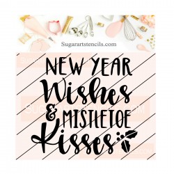 New Year wishes cookie...