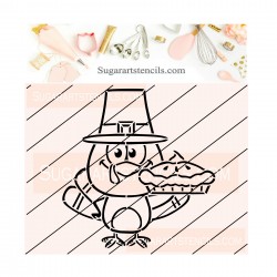 Thanksgiving turkey and pie...