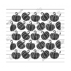 Pumpkins cookie stencil...