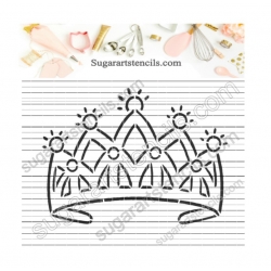 Princess crown PYO Cookie...