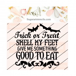 Halloween words cookie...