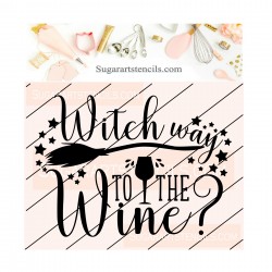 Halloween words cookie...