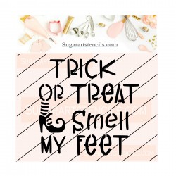 Halloween words cookie...