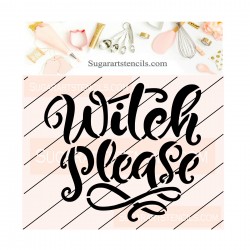 Halloween words cookie...