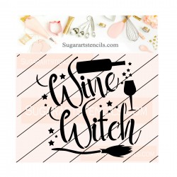 Halloween words cookie...