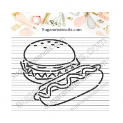 Food PYO Cookie stencil...
