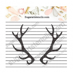 Deer Antlers horns cookie...