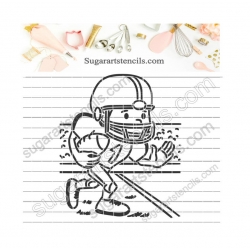 Football player PYO cookie...