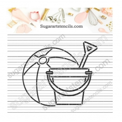 Sand bucket and shovel PYO...