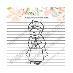 PYO cookie Stencil nativity...