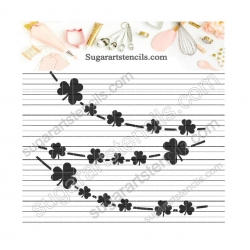 Clover shamrock garland...