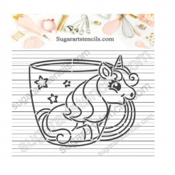 Unicorn mug PYO Cookie...