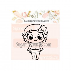 Moana PYO cookie stencil SC044