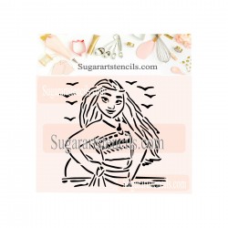 Moana PYO cookie stencil SC042
