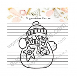 Christmas snowman PYO...