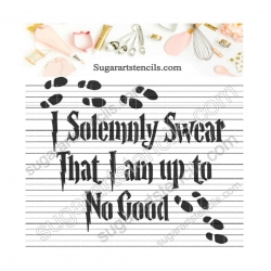 Harry words up to no good...