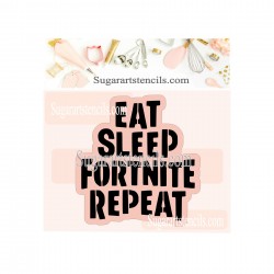 Fortnite cookie stencil and...
