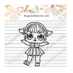 Little Doll PYO cookie...