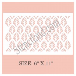 Art deco cake stencil CS0021