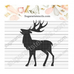Deer silhouette cookie...