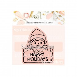 Christmas elf girl Paint...