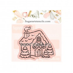 Christmas winter house...