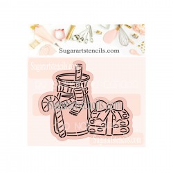 Santa's milk and cookies...