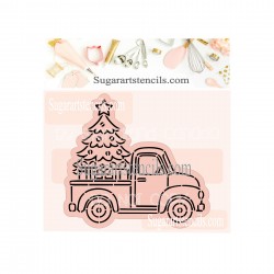 Christmas vintage truck...