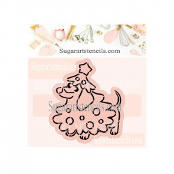 Christmas Dachshund Paint...