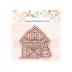 Christmas barn Paint Your...