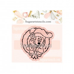 Christmas Minnie mouse...