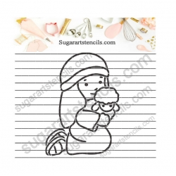 PYO cookie Stencil nativity...