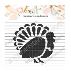 Thanksgiving turkey cookie...