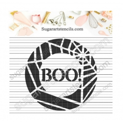 Halloween Boo cookie...