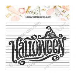 Halloween cookie Stencil...