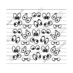Halloween spooky eyes...