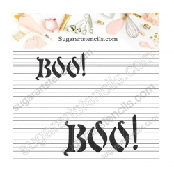 Halloween Boo cookie...