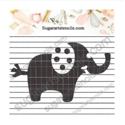 Baby elephant cookie...