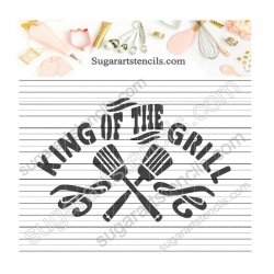 Father's day cookie stencil...