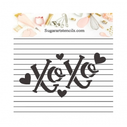 Valentine's day XOXO cookie...