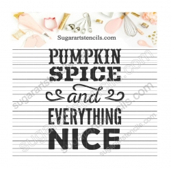 Pumpkin spice and...