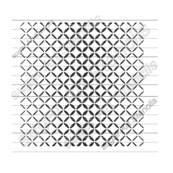 Cookie stencil lattice...