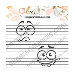 Cookie stencil cartoon...