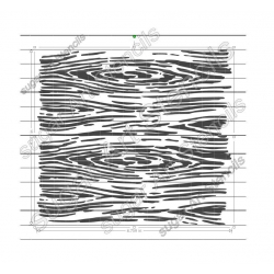 Wood grain cookie stencil...
