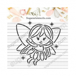 Fairy PYO Cookie stencil...