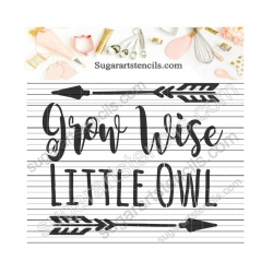 Grow wise little Owl words...