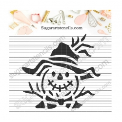Scarecrow cookie stencil...