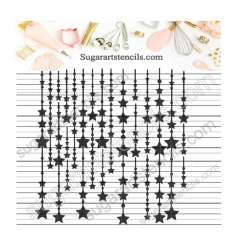 Stars garland cookie...