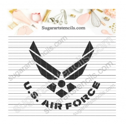 Army cookie stencil NB90069