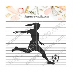 Girl Soccer player sport...